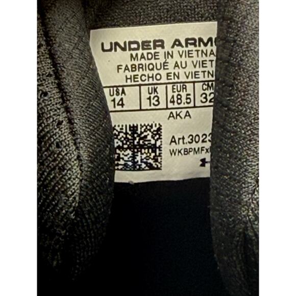 Under Armour UA Charged Commit TR 3 Black White Men Cross Training 3023703-001 - Picture 8 of 8